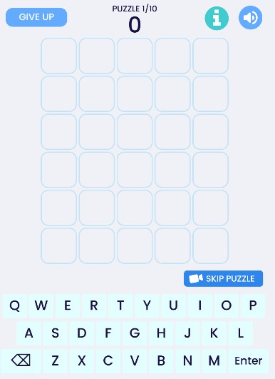 Daily Wordler screenshot
