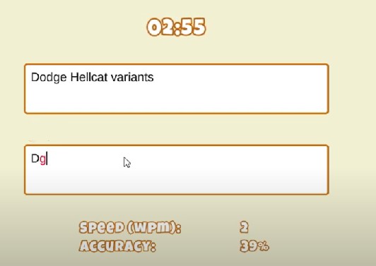 Fun Typing IO screenshot
