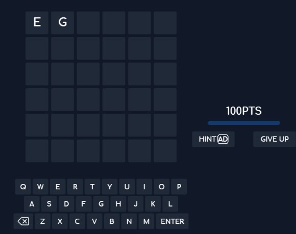 Guess Word screenshot