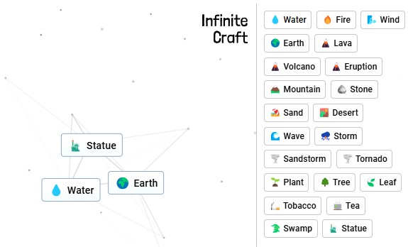 Infinite Craft screenshot