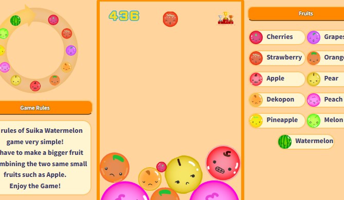 Suika Game screenshot